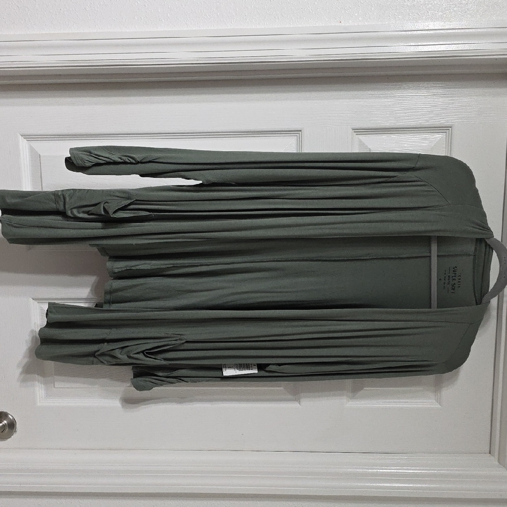 Torrid Agave Green Cardigan